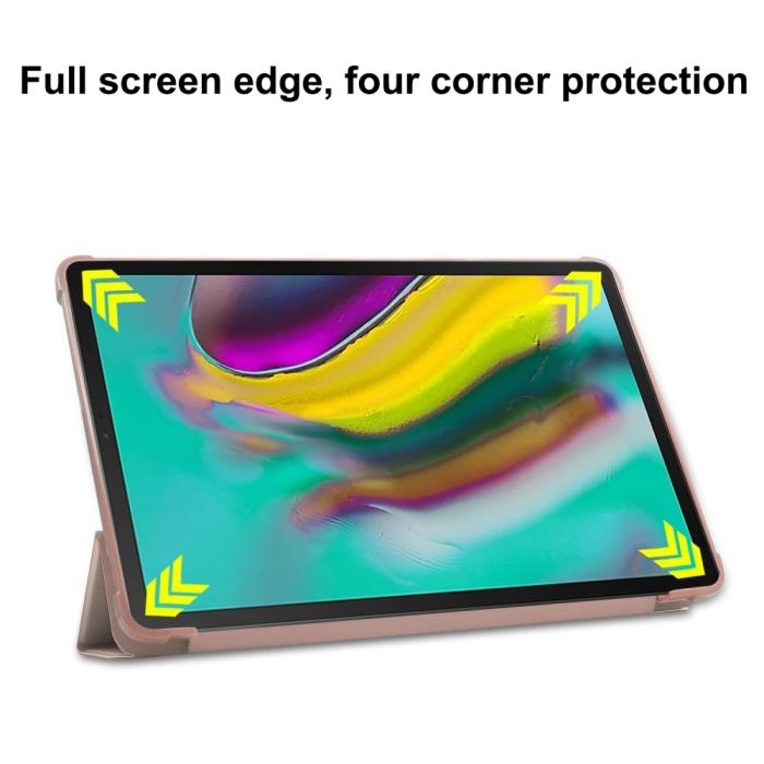 Bild 3, Samsung Galaxy Tab A 10.1 2019 - Tri-Fold Fodral - Roséguld
