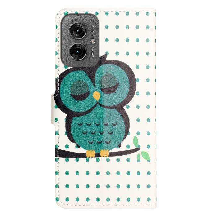 Bild 5, Motorola Moto G55 5G Fodral Med Tryck Uggla