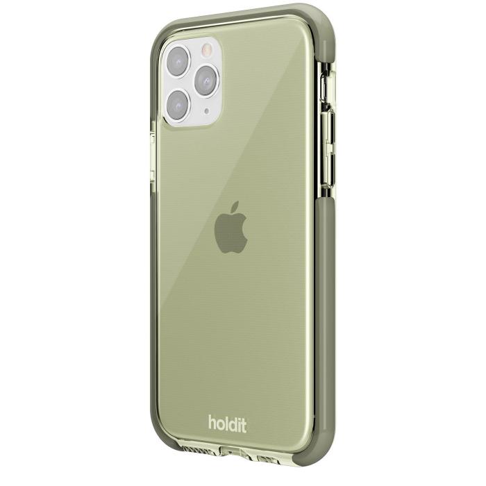 Bild 3, holdit iPhone 11 Pro/X/Xs Skal Seethru Khaki Green