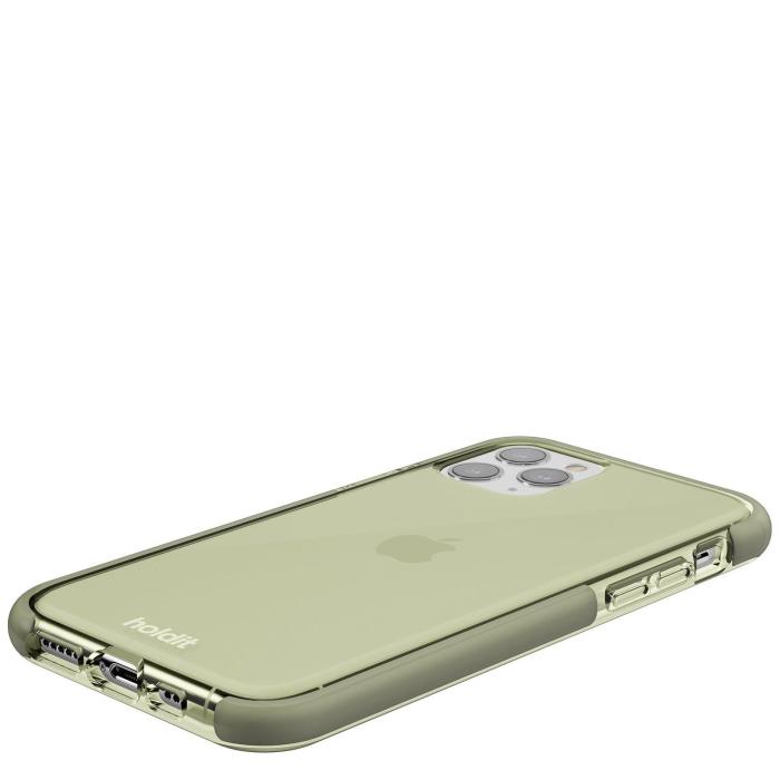 Bild 4, holdit iPhone 11 Pro/X/Xs Skal Seethru Khaki Green