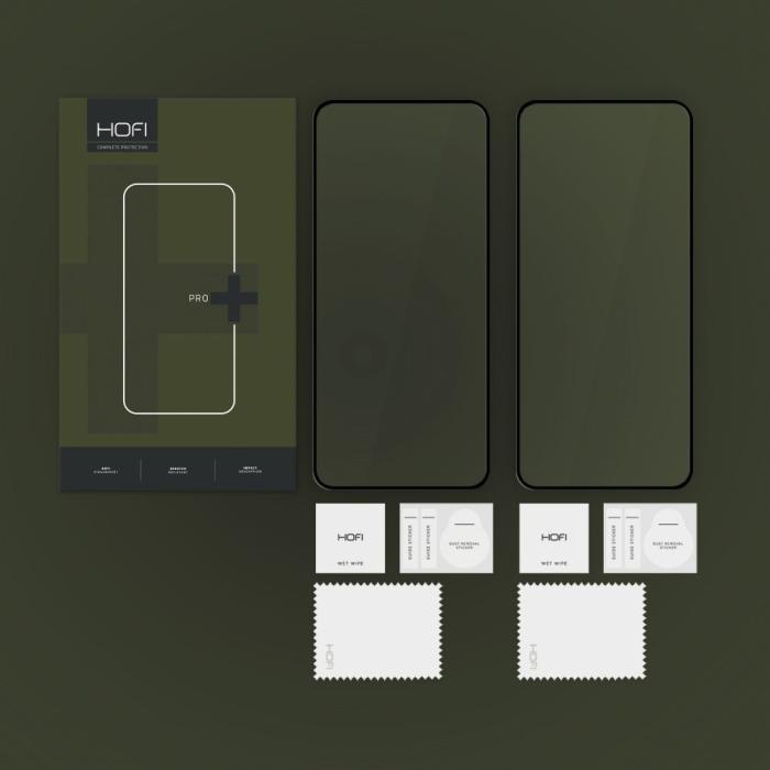 Bild 2, HOFI Xiaomi 14T / 14T Pro 2-PACK Skärmskydd Pro+ Härdat Glas