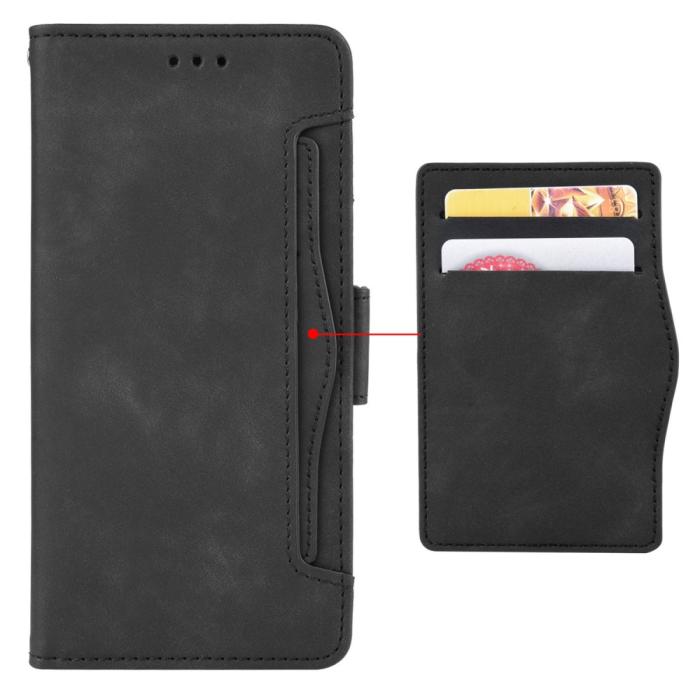 Bild 4, Motorola Moto G84 5G Fodral Med Avtagbart Kortfodral Svart