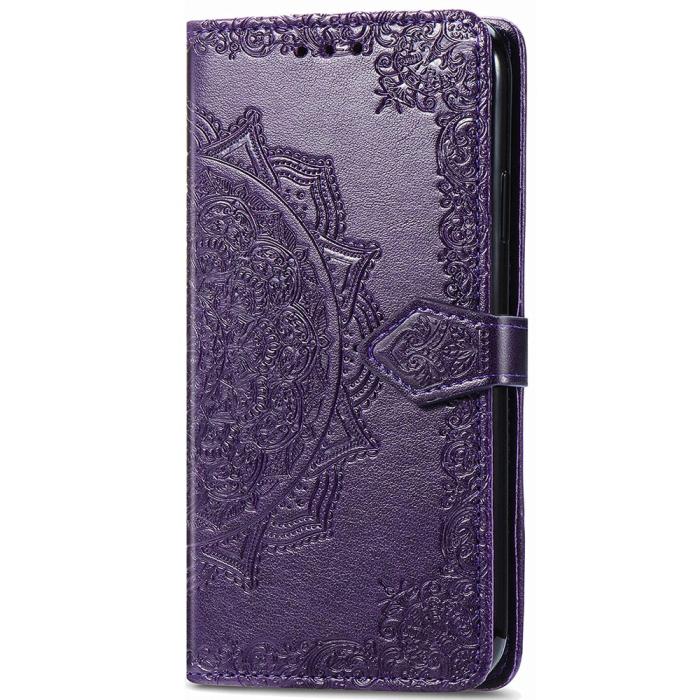 Bild 4, Samsung Galaxy S23 FE Fodral Mandala Blossom Lila