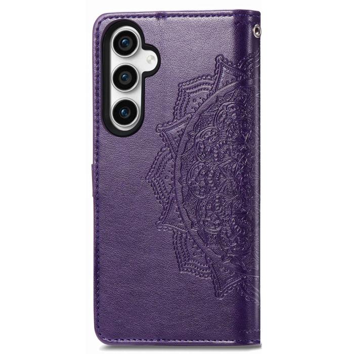 Bild 5, Samsung Galaxy S23 FE Fodral Mandala Blossom Lila