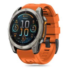 Tech-Protect Garmin Fenix 5/6/6 Pro/7/8/E 47 mm Armband Silicone Orange