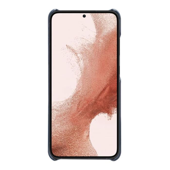 Bild 2, KSQ Samsung Galaxy S23 Skal Läderbelagt Blå