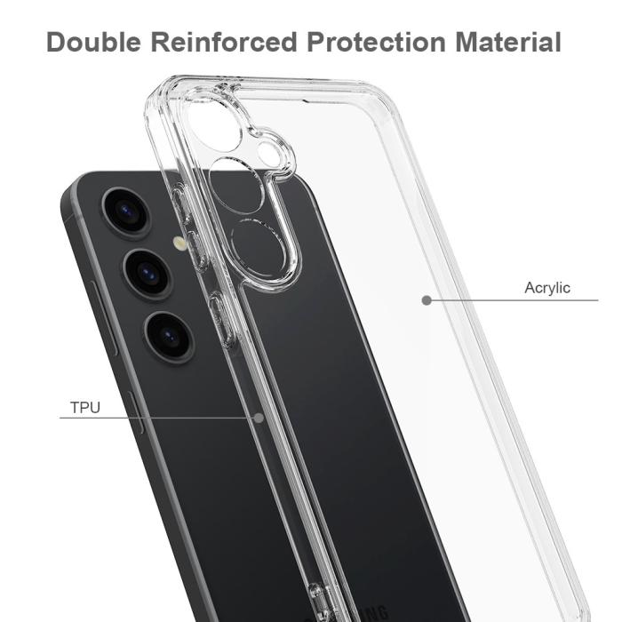 Bild 5, Samsung Galaxy S24 Plus Skal Akryl/TPU Transparent
