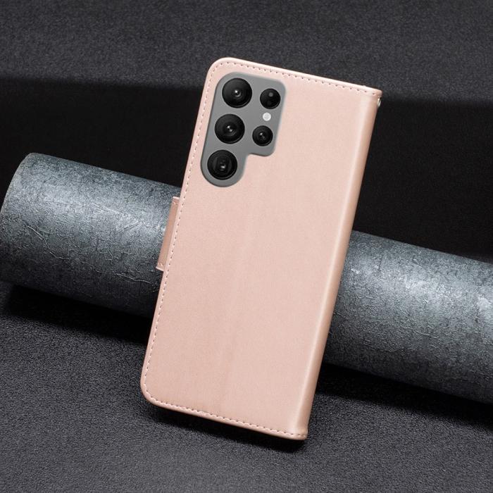 Bild 6, Galaxy S24 Ultra Fodral Med Fjäril Tryck Roséguld