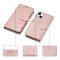 iPhone 15 Plus Fodral Crazy Horse Roséguld