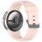 Google Pixel Watch 3 45 mm Armband Silikon Rosa