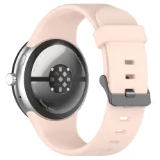Google Pixel Watch 4 / 3 45 mm Armband Silikon Rosa
