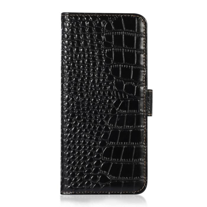 Bild 2, Xiaomi 13 Pro 5G Fodral Krokodil Textur Svart