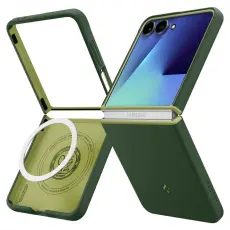 Spigen Samsung Galaxy Z Flip 7 Skal MagSafe Nano Pop Avo Green