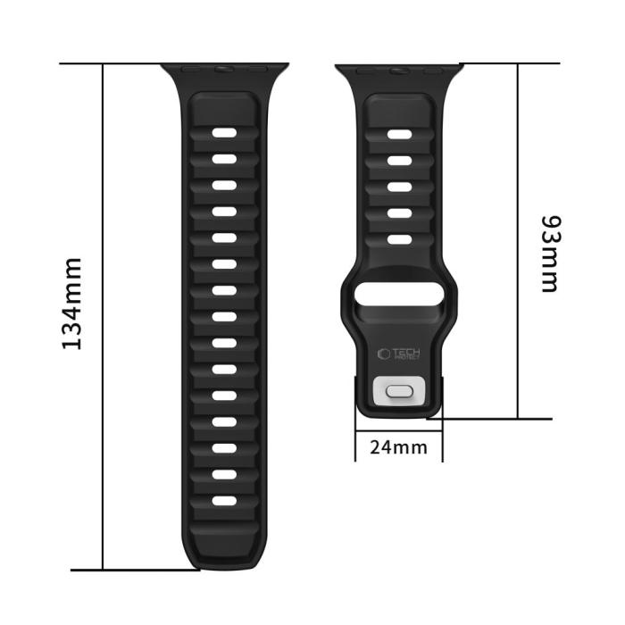 Bild 2, Tech-Protect Apple Watch 42/44/45/46/49 mm Armband Iconband