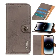 KHAZNEH iPhone 14 Pro Max Fodral L&auml;der Khaki