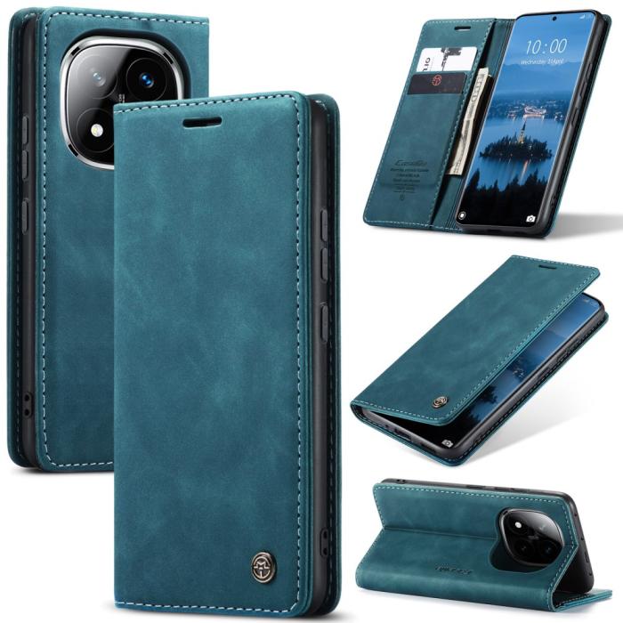 Bild 1, CASEME Redmi Note 14 Pro/Pro Plus 5G Fodral Flip Retro Läder