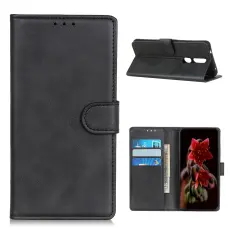 Nokia 2.4 - Solid Pl&aring;nboksfodral - Svart