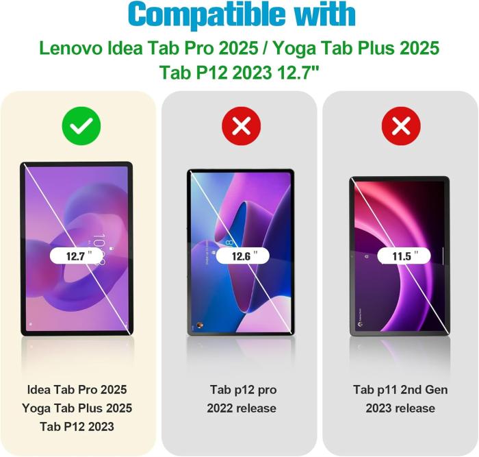 Bild 2, 2-Pack Lenovo Idea Tab Pro 12.7