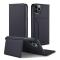 iPhone 11 Pro Max - Silkeslent Flip Fodral Med Kickstand - Svart