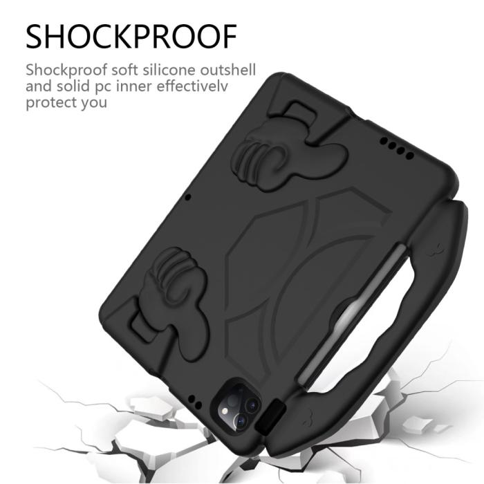 Bild 3, iPad Air 2025-2020 / Pro 11 EVA Shockproof Kickstand Skal