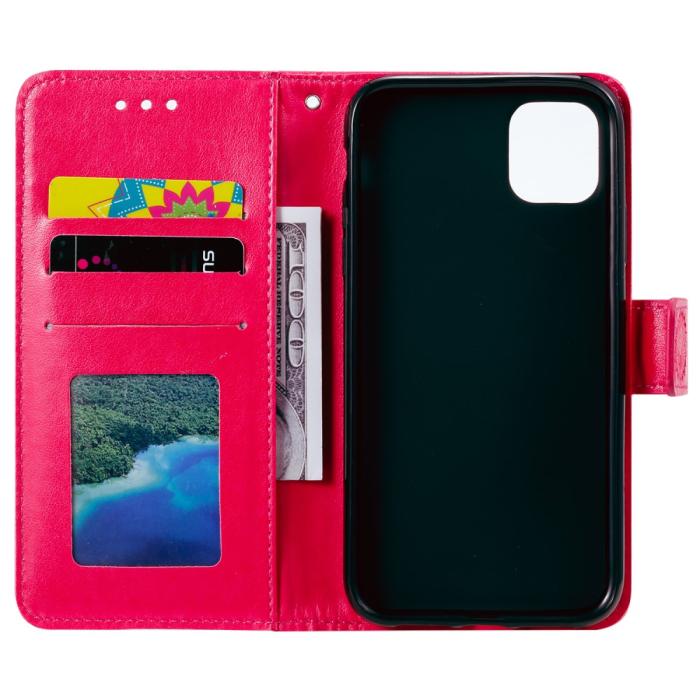 Bild 4, Xiaomi Mi 11 - Mandala Läder Fodral - Rosa
