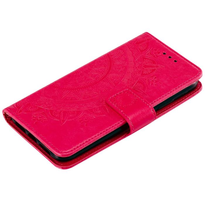 Bild 5, Xiaomi Mi 11 - Mandala Läder Fodral - Rosa