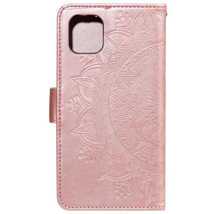 Bild 3, Xiaomi Mi 11 - Mandala Läder Fodral - Roséguld