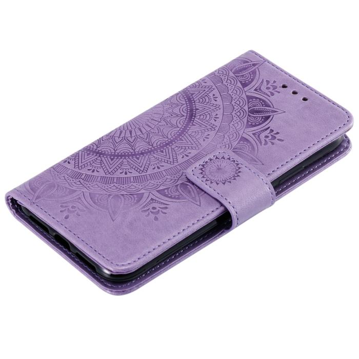 Bild 5, Xiaomi Mi 11 - Mandala Läder Fodral - Lila