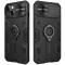 iPhone 13 - NILLKIN CamShield Armor Hybrid Ring Skal - Svart