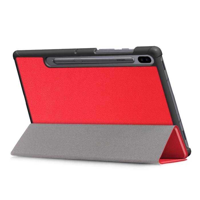 Bild 5, Samsung Galaxy Tab S6 - Tri-Fold Fodral - Röd