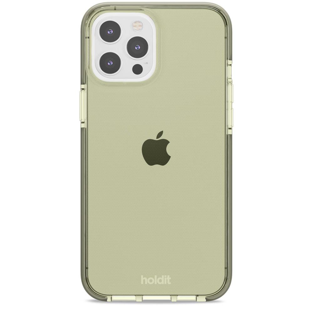 holdit iPhone 12 Pro Max Skal Seethru Khaki Green