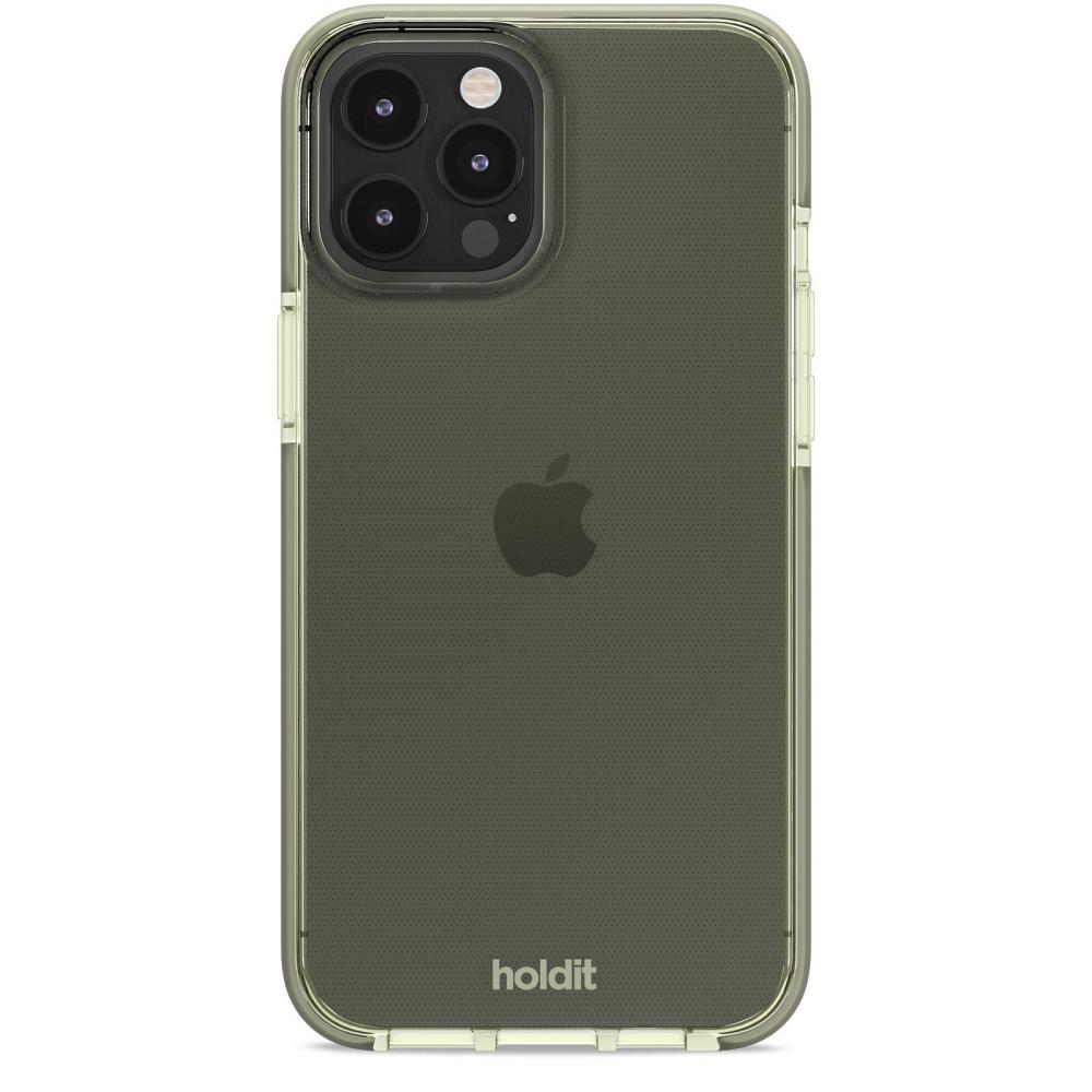 holdit iPhone 12 Pro Max Skal Seethru Khaki Green