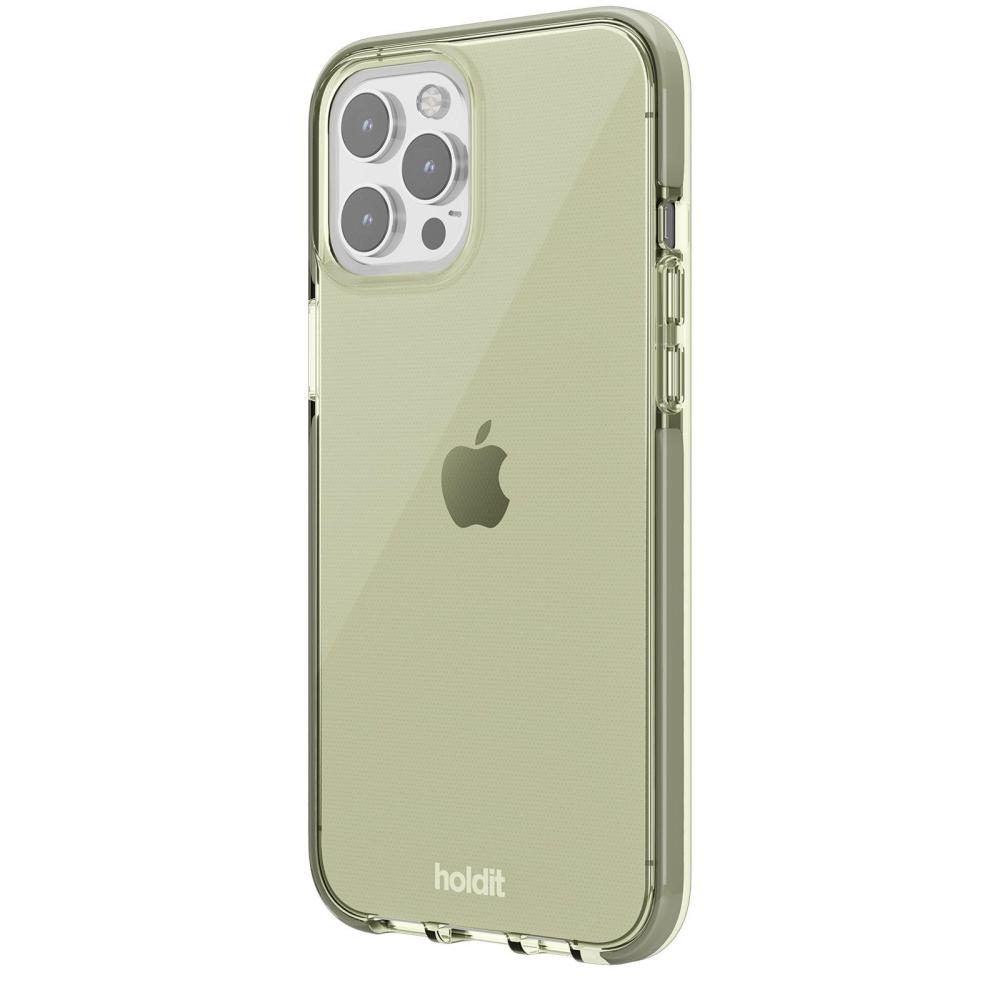 holdit iPhone 12 Pro Max Skal Seethru Khaki Green