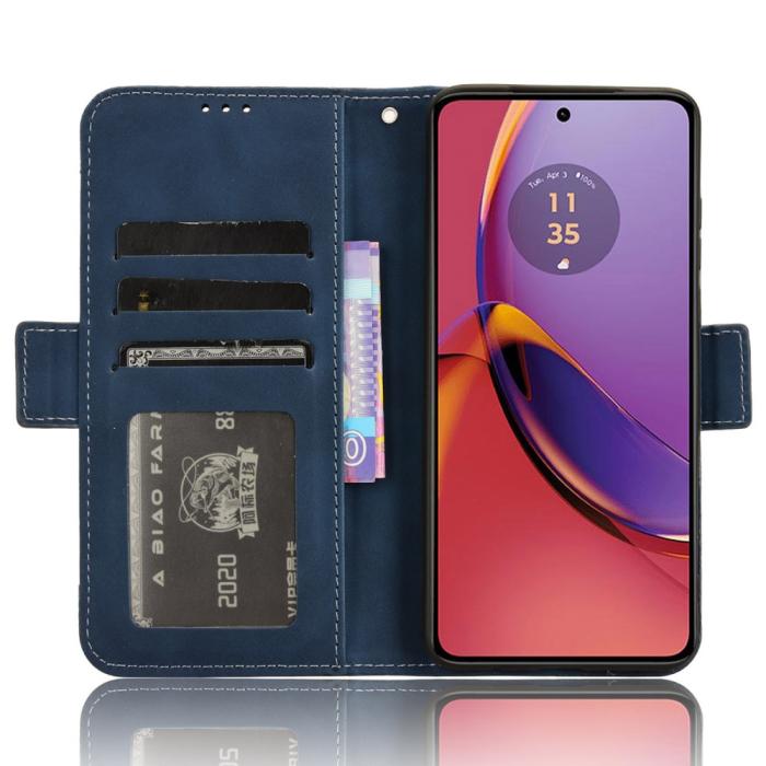 Bild 2, Motorola Moto G84 5G Fodral Med Avtagbart Kortfodral Blå