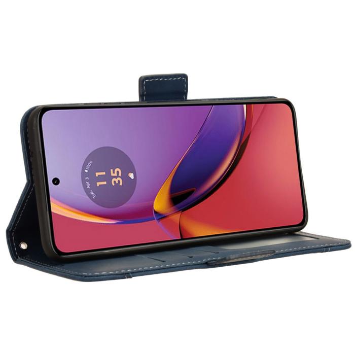 Bild 3, Motorola Moto G84 5G Fodral Med Avtagbart Kortfodral Blå