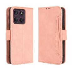 Motorola Edge 60 Pro Fodral Med Avtagbart Kortfodral Rosa
