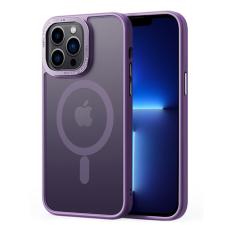 iPhone 13 Pro Max Skal MagSafe Hybrid Matt Lila
