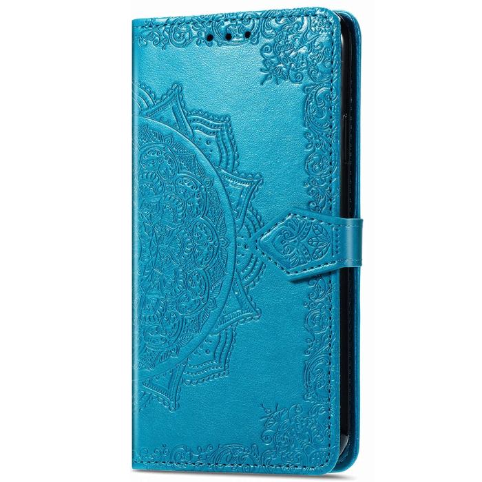 Bild 4, Samsung Galaxy S23 FE Fodral Mandala Blossom Blå