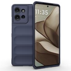 Motorola Edge 50 Skal Magic Shield M&ouml;rk Bl&aring;