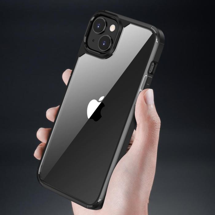 Bild 5, iPhone 15 Plus Skal Defense Armor Hybrid Svartgrön