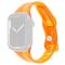 Apple Watch 42/44/45/49mm CrystalFlex TPU Armband Orange