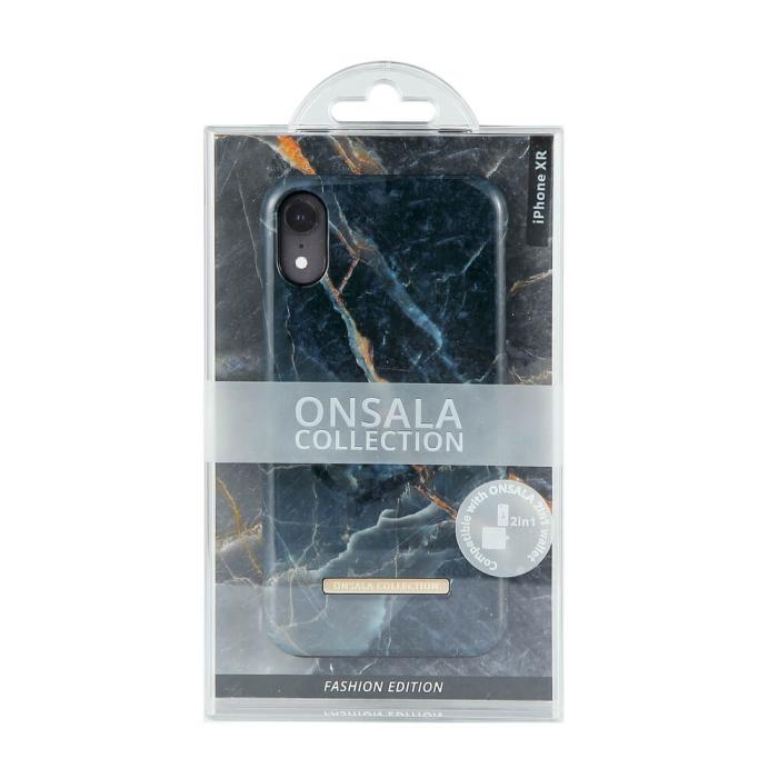 Bild 2, ONSALA iPhone XR Mobilskal Shine Grey Marble