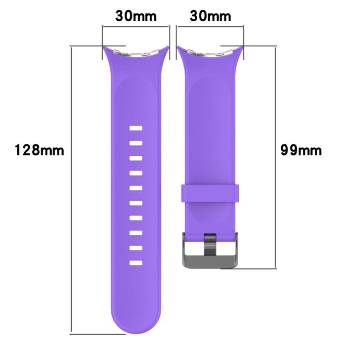 Bild 6, Google Pixel Watch 3 45 mm Armband Silikon Rosa