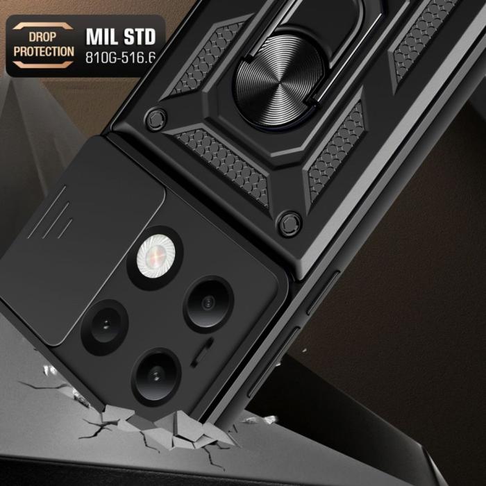 Bild 3, Tech-Protect Xiaomi Redmi Note 13 4G Skal CamShield Pro Svart