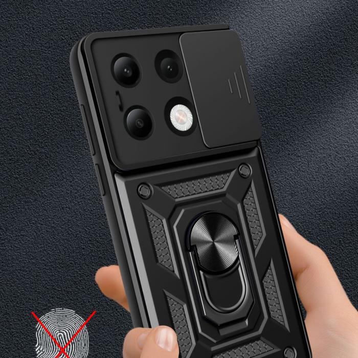 Bild 5, Tech-Protect Xiaomi Redmi Note 13 4G Skal CamShield Pro Svart