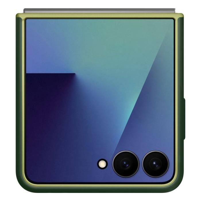 Bild 3, Spigen Samsung Galaxy Z Flip 7 Skal MagSafe Nano Pop Avo Green