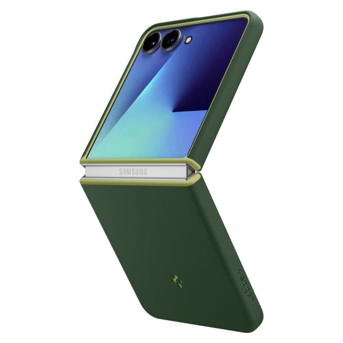 Bild 5, Spigen Samsung Galaxy Z Flip 7 Skal MagSafe Nano Pop Avo Green