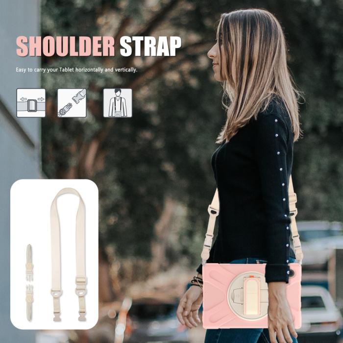 Bild 5, Galaxy Tab A8 10.5 Roterande X-Shape Hybrid Skal