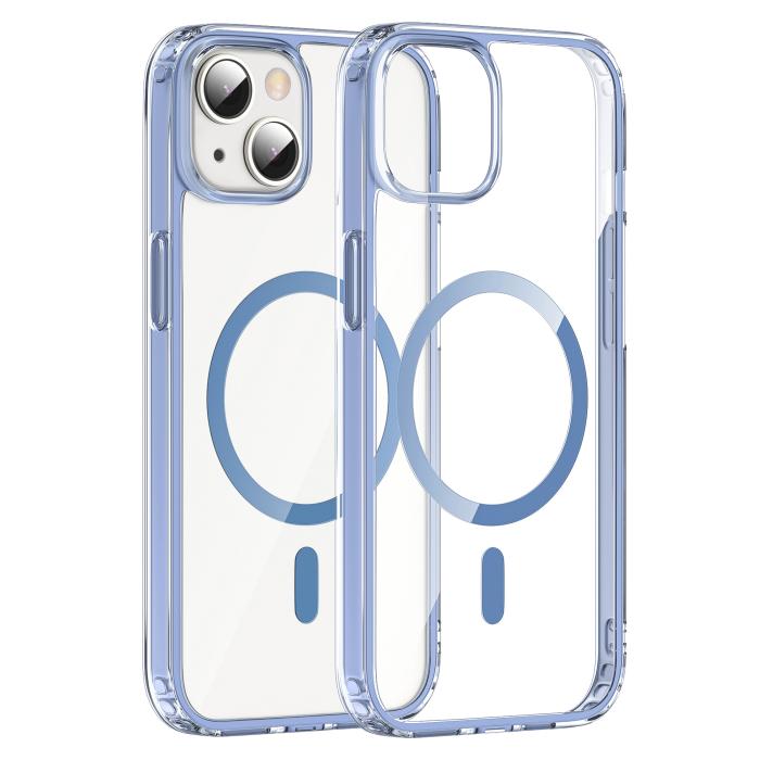 Bild 2, ColorPop iPhone 14 Skal CH MagSafe Transparent/Ljus Blå