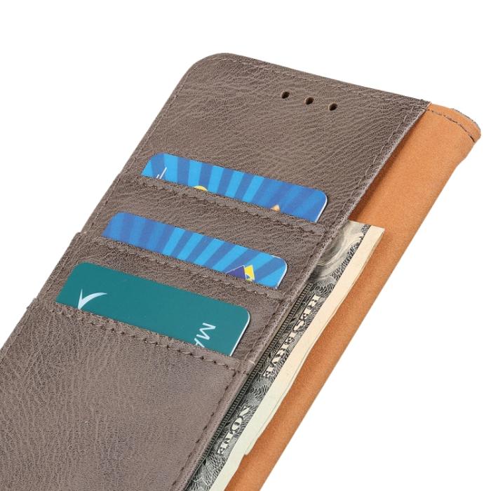 Bild 6, KHAZNEH iPhone 14 Pro Max Fodral Läder Khaki
